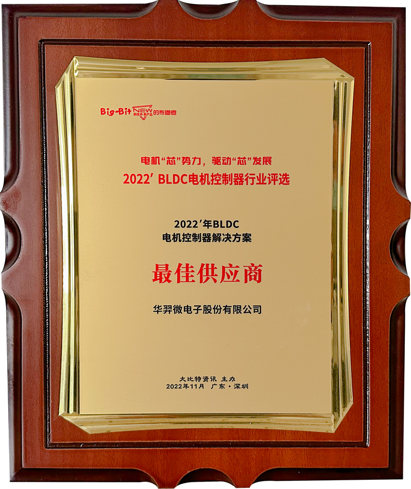 2022年BLDC電機(jī)控制器解決方案最佳供應(yīng)商